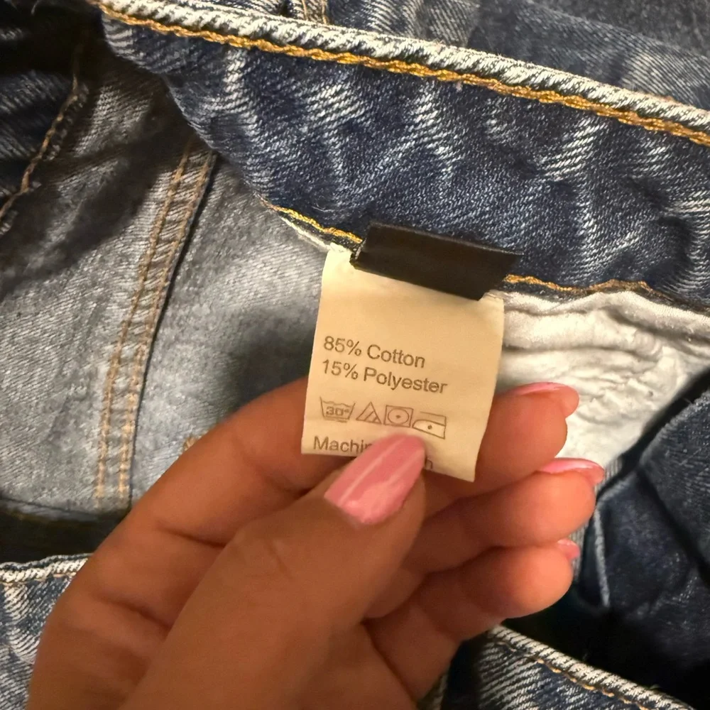 Distressed denim jeans size S - Picture 4 of 6